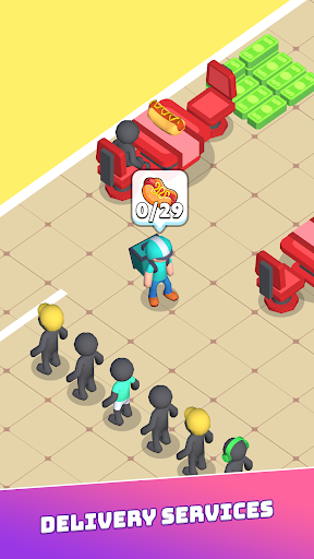 Hotdog Bitte: Idle Tycoon ekran görüntüsü