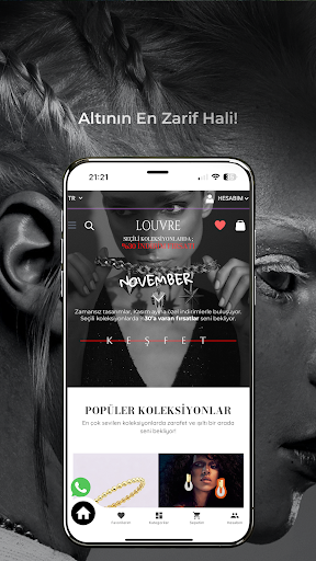 Louvre Kuyumculuk ekran görüntüsü