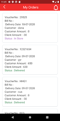 Arak Delivery Services ekran görüntüsü