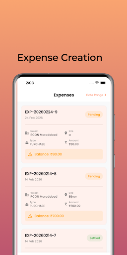 Param Expense ekran görüntüsü