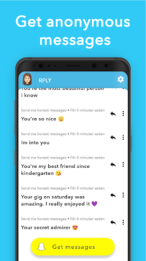 RPLY: Messages for Snapchat ekran görüntüsü