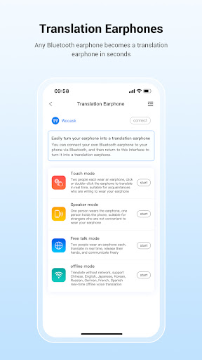 Wooask | Offline translation ekran görüntüsü