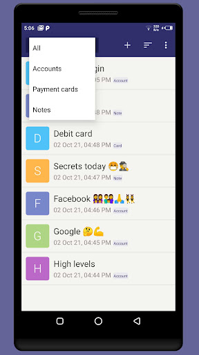 Password Manager - Secure Note ekran görüntüsü