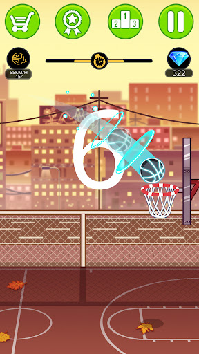 Basketball serial shooter ekran görüntüsü