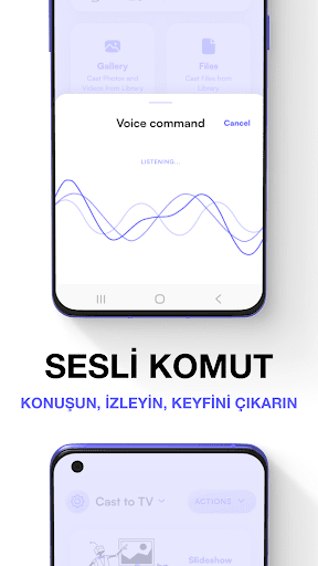 Android TV GoogleTV kumandası ekran görüntüsü
