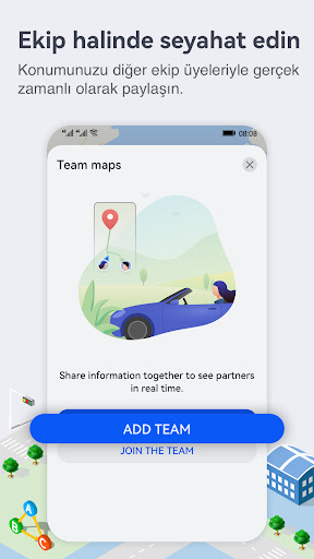 Petal Haritalar -GPS ve Trafik ekran görüntüsü