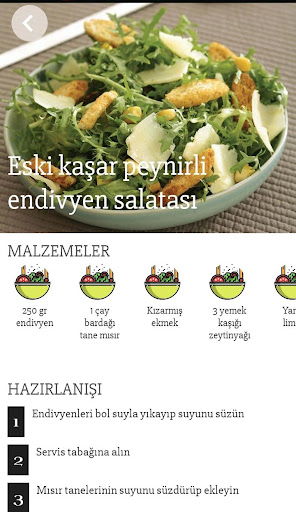 Salata Tarifleri ekran görüntüsü