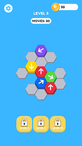 Hexa Flow: Stack Sort ekran görüntüsü