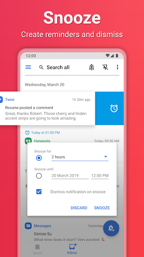 Nap: notification manager ekran görüntüsü