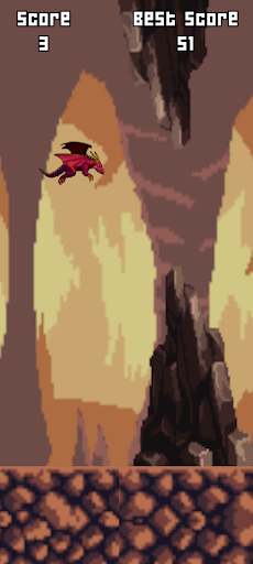 Flapping Dragon Cave Adventure ekran görüntüsü