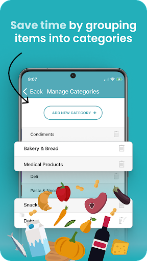 Grocery List App - Out of Milk ekran görüntüsü