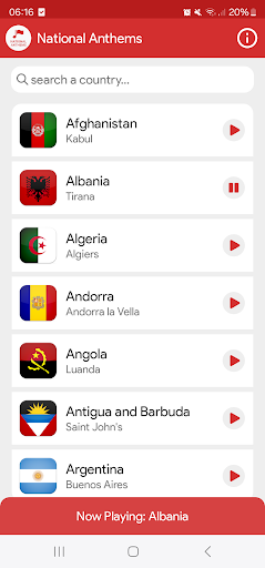 National Anthems ekran görüntüsü