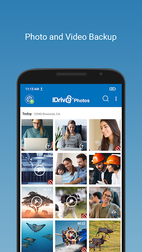 IDrive Photo Backup ekran görüntüsü
