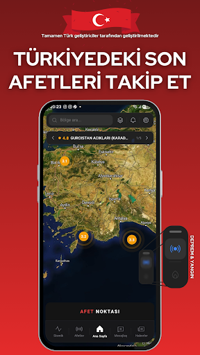 Afet Noktası - Deprem, yangın ekran görüntüsü