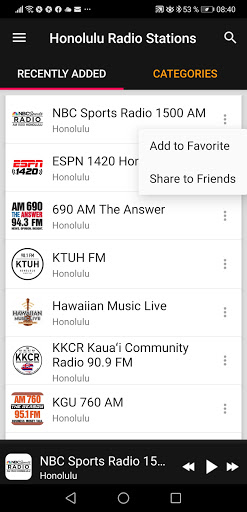 Honolulu Radio Stations - USA ekran görüntüsü