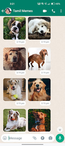 Dog Stickers ekran görüntüsü