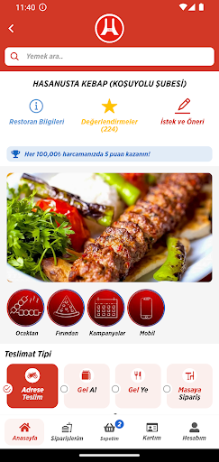 Hasan Usta Kebap & Izgara ekran görüntüsü