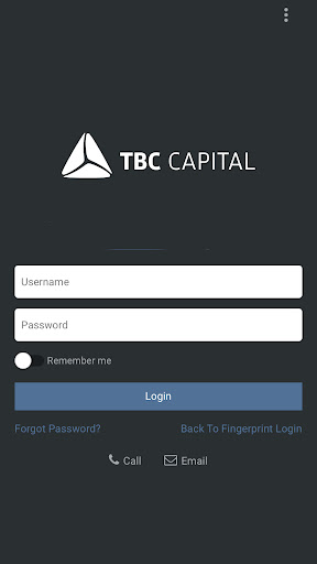 TBC Capital Trader ekran görüntüsü
