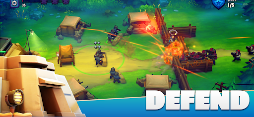GUNS UP! Mobile War Strategy ekran görüntüsü