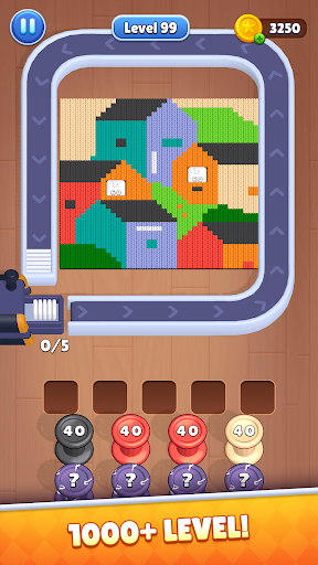 Yarn Flow: Color Puzzle ekran görüntüsü