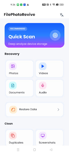 FilePhotoRevive ekran görüntüsü