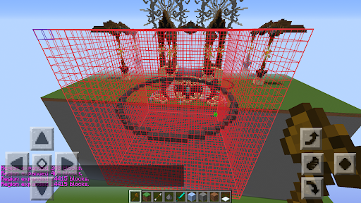 Mod WorldEdit for Minecraft PE ekran görüntüsü