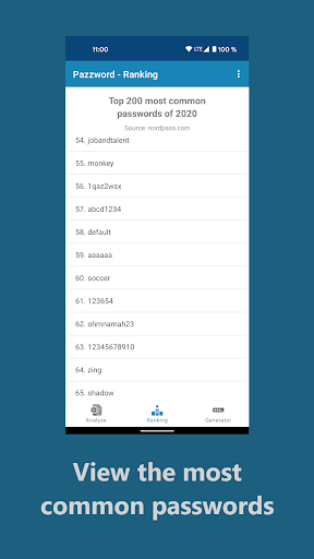 Pazzword - Password Evaluator ekran görüntüsü