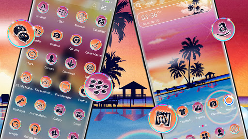 Cool Beach Theme ekran görüntüsü
