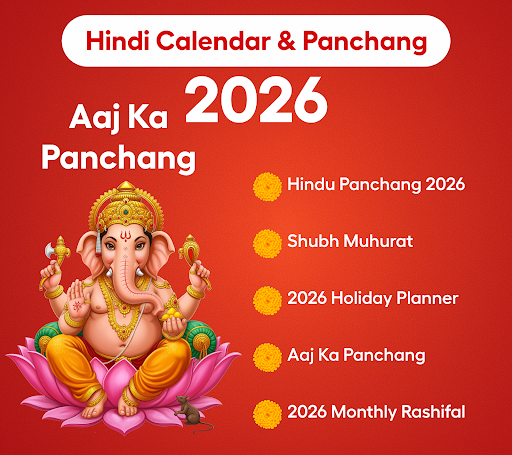 Hindi Calendar 2026 - Panchang ekran görüntüsü