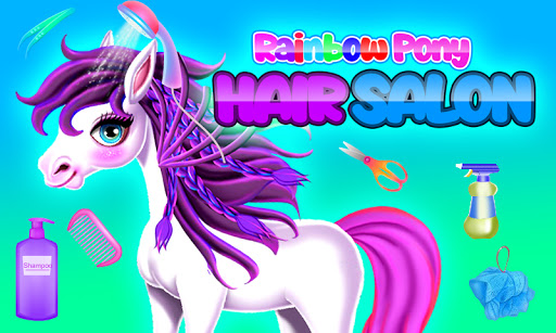 Rainbow Pony Hair Salon ekran görüntüsü