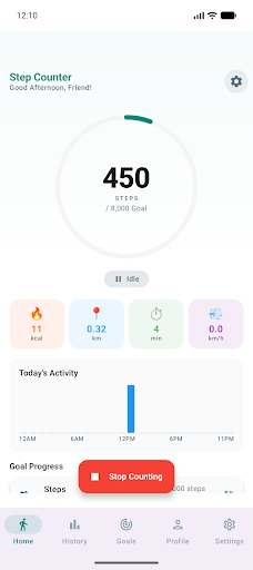 Step Counter & Pedometer ekran görüntüsü