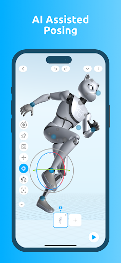 Cascadeur: 3D animation ekran görüntüsü