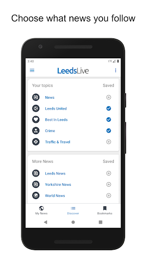 Leeds Live ekran görüntüsü