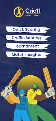 Cric11 - Cricket Scoring App ekran görüntüsü