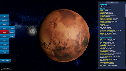 8k Solar System Score ekran görüntüsü