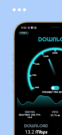 Internet Speed Tester ekran görüntüsü