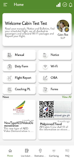 Ethiopian Crew App ekran görüntüsü