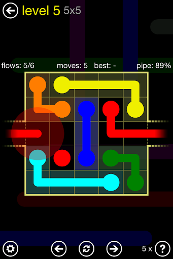 Flow Free: Warps ekran görüntüsü