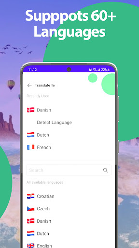 Photo translator camera ekran görüntüsü
