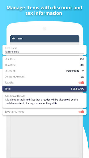 Invoice Generator and Estimate ekran görüntüsü