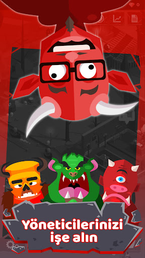 Hell: Idle Evil Tycoon Sim ekran görüntüsü