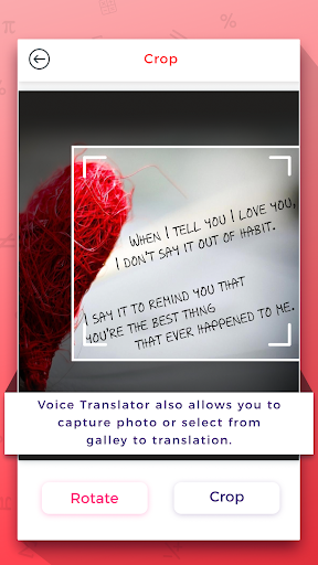 Text & Camera Translator ekran görüntüsü