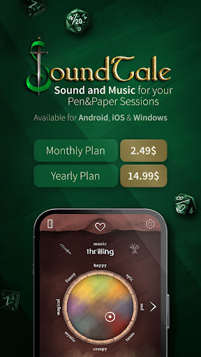 SoundTale | RPG Sounds & Music ekran görüntüsü