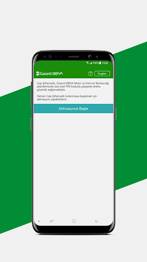 Garanti BBVA Cep Şifrematik ekran görüntüsü