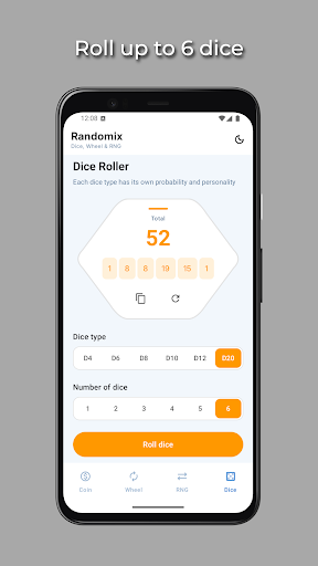 Randomix: Decision Maker Wheel ekran görüntüsü