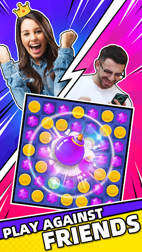 Jewel Party: Match 3 PVP ekran görüntüsü