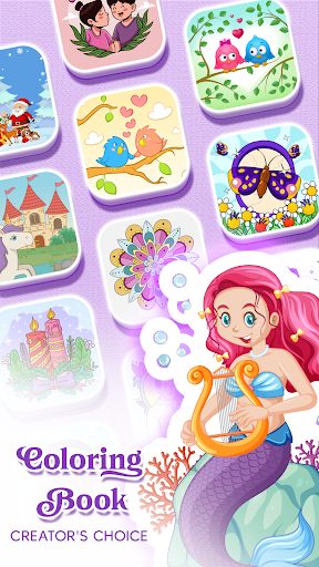 Coloring Book: Art Paint Game ekran görüntüsü
