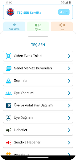 Teç Sen ekran görüntüsü