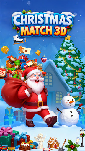 Christmas Game Match 3D ekran görüntüsü