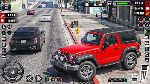 Open World Jeep Driving Games ekran görüntüsü